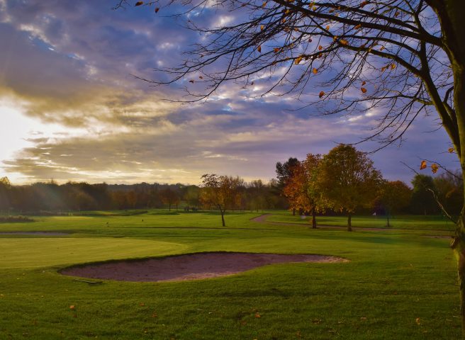autumn morning at Calderfields Golf and Hotel