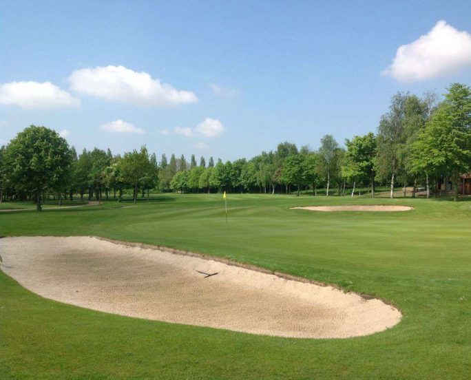 Calderfields golf club bunkers