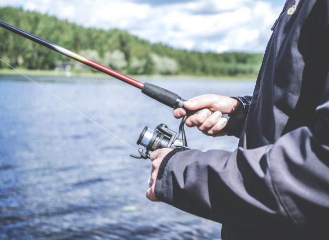 fishing breaks rod and reel