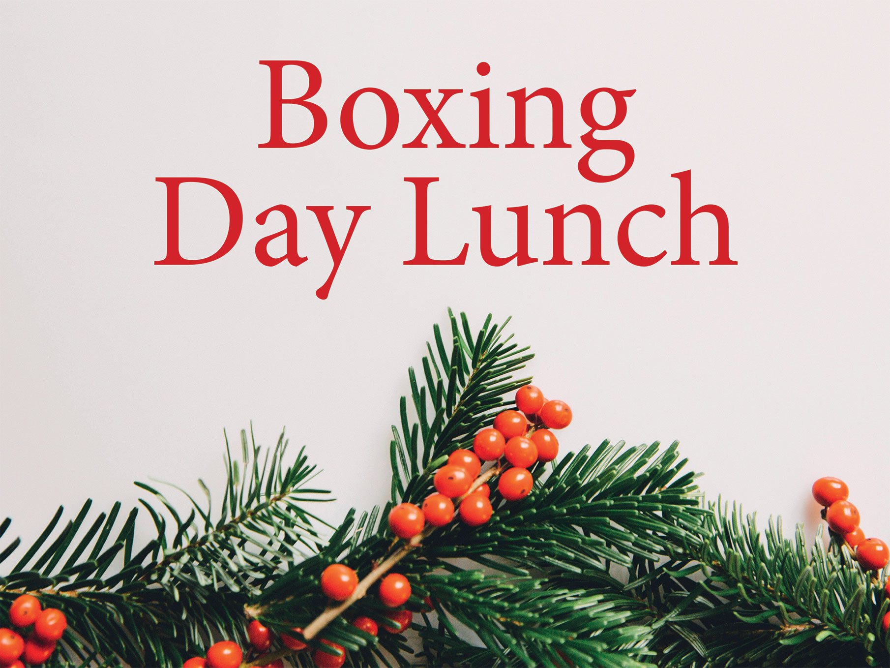 Boxing Day Carvery Calderfields Hotel Golf Country Club