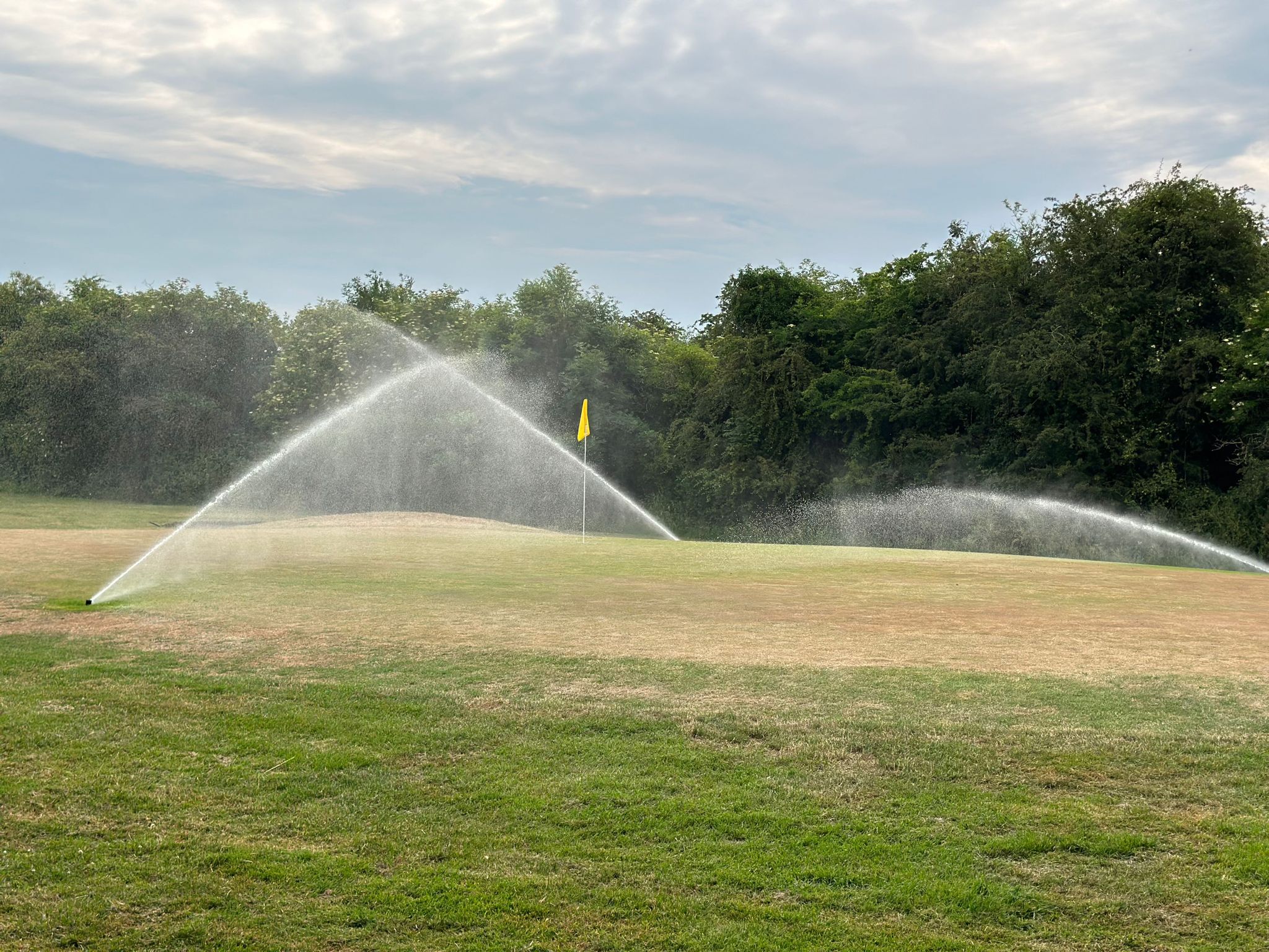 Watering the Greens Calderfields Hotel Golf & Country Club